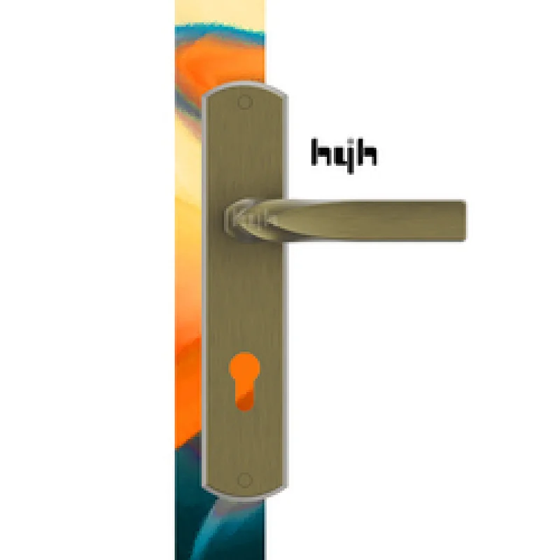 Guangdong-hyh Hardware Zinc Alloy One Piece New Design Interior Door Handle