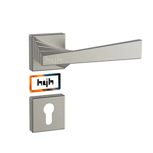 hyh New Zinc Alloy Leverset Industrial Door Handles For Exit Door Outside Exterior Door