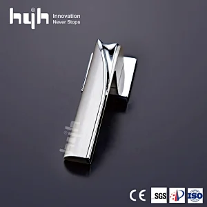 Latest Zinc Alloy Luxury Wooden Security Mortise Main Door Handle Design Modern Black Lever Door Handle And Locks