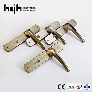 Zamak Special Modern Lever Entrance Door Handle For Villa Doors