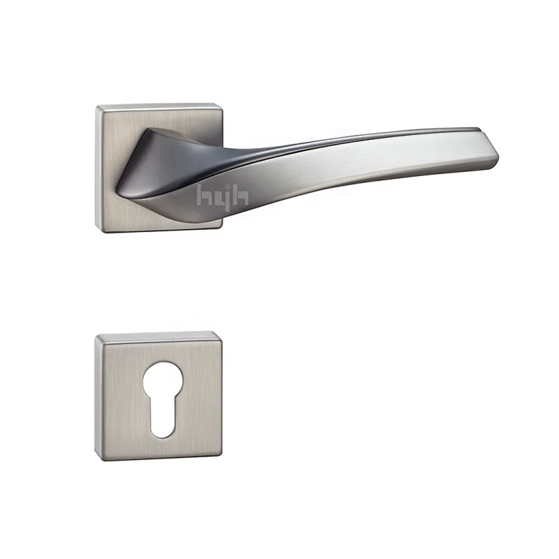 hyh Zinc Alloy Modern Style Outside Golden Door Handle For Door