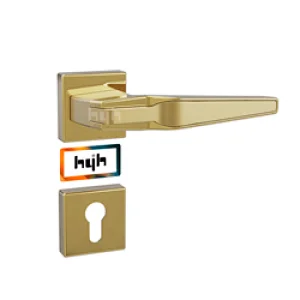 Guangdong-hyh Hardware Interior Traditional Wooden Lever Entrance Luxury handle Exterior Door Handle