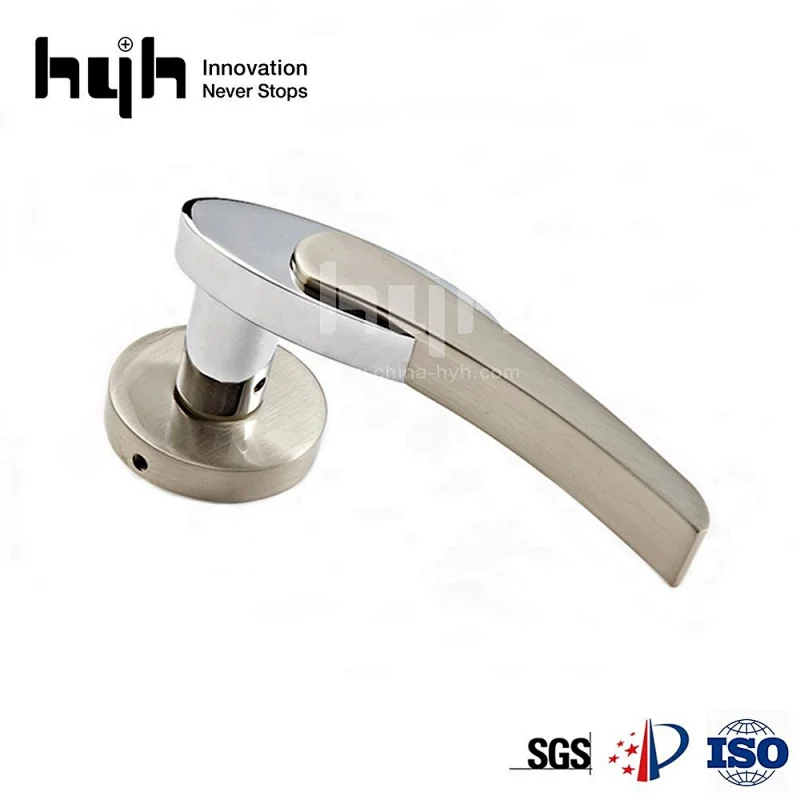 Hot Selling Zinc Apartment Bathroom Glass Door Handle