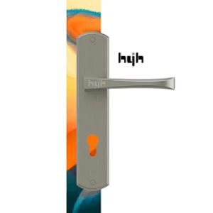 Guangdong-hyh Hardware South America Zinc High Quality Polish Chrome Modern Entrance Modern Door Handle