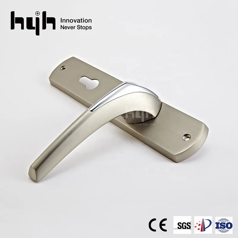 Zamak Special Modern Lever Entrance Door Handle For Villa Doors