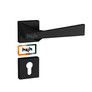 hyh New Zinc Alloy Leverset Industrial Door Handles For Exit Door Outside Exterior Door