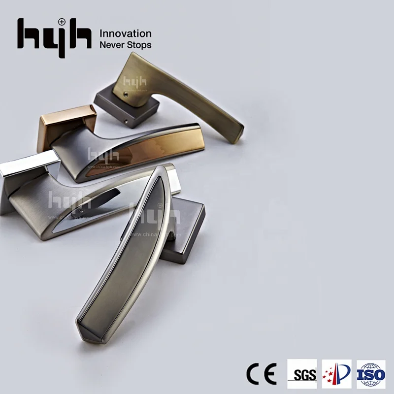 hyh New European Modern American Outside Door Handle matt black door handles