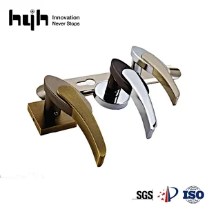 Hot Selling Zinc Apartment Bathroom Glass Door Handle