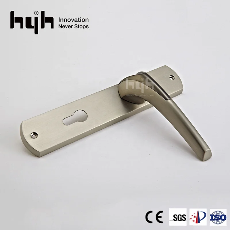 Zamak Special Modern Lever Entrance Door Handle For Villa Doors