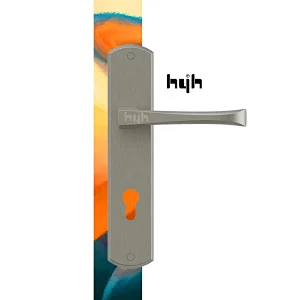 Guangdong-hyh Hardware South America Zinc High Quality Polish Chrome Modern Entrance Modern Door Handle