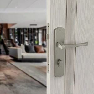 Guangdong-hyh Hardware South America Zinc High Quality Polish Chrome Modern Entrance Modern Door Handle