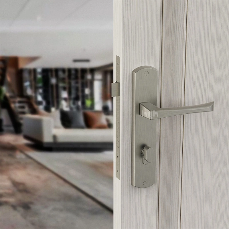 Guangdong-hyh Hardware South America Zinc High Quality Polish Chrome Modern Entrance Modern Door Handle