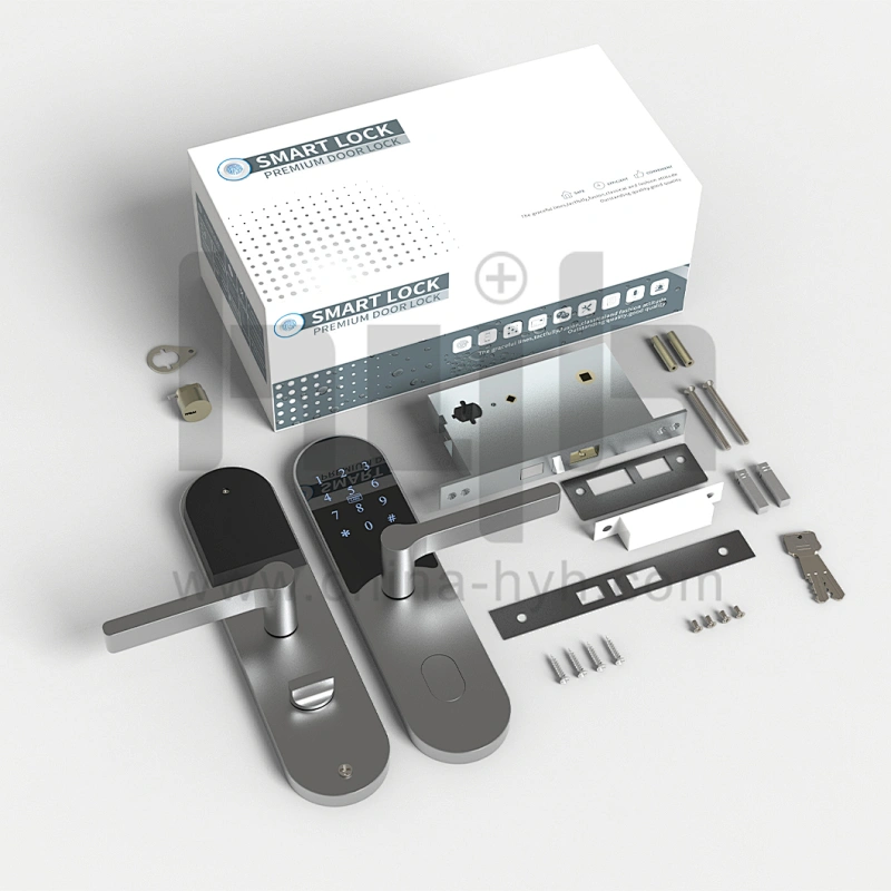 hyh password unlock smart door lock