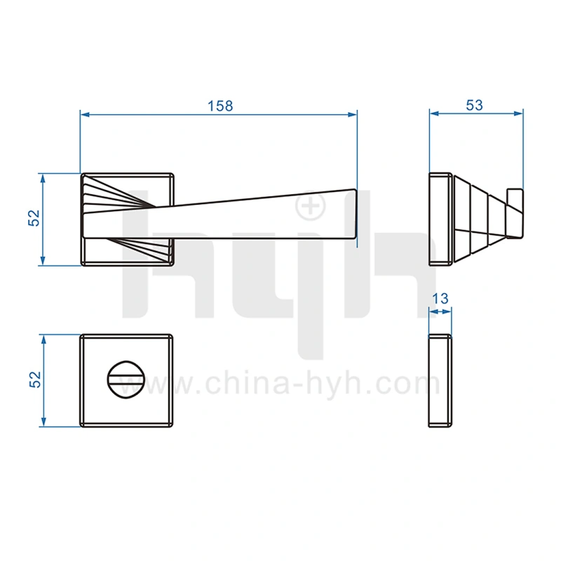 European style Top Quality Luxury Zinc Alloy Room Door Lock
