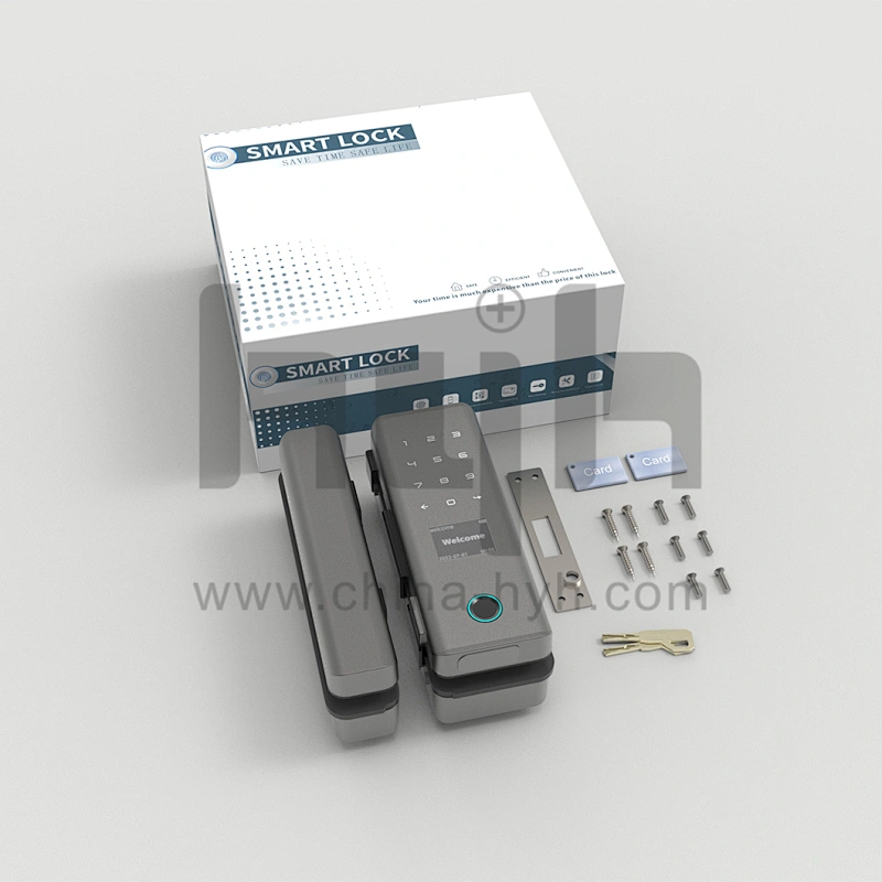 hyh Waterproof Glass Door Smart Lock for Showroom Office