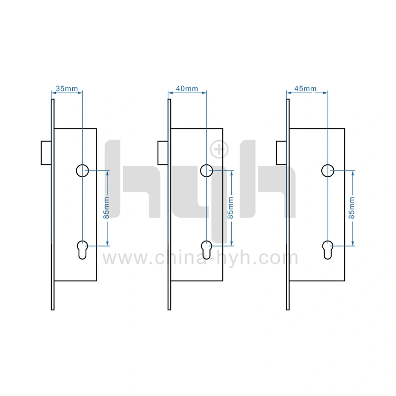hyh aluminum alloy door lock