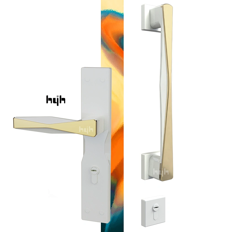 Fancy Design Zinc Commercial Door Pull Handles For Villa Main Door