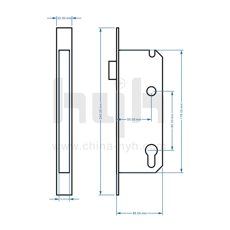 hyh Digital Password Smart Door Lock for Apartment