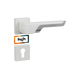 hyh Rose Gold Internal Round Door Handle/ Lock Front Door Handle Lock Set Luxury Matt Black Door Handle With Lock