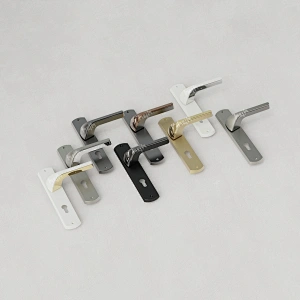 Handle Luxury Security Gold System Bathroom Manufacture Door Lock For Hotel