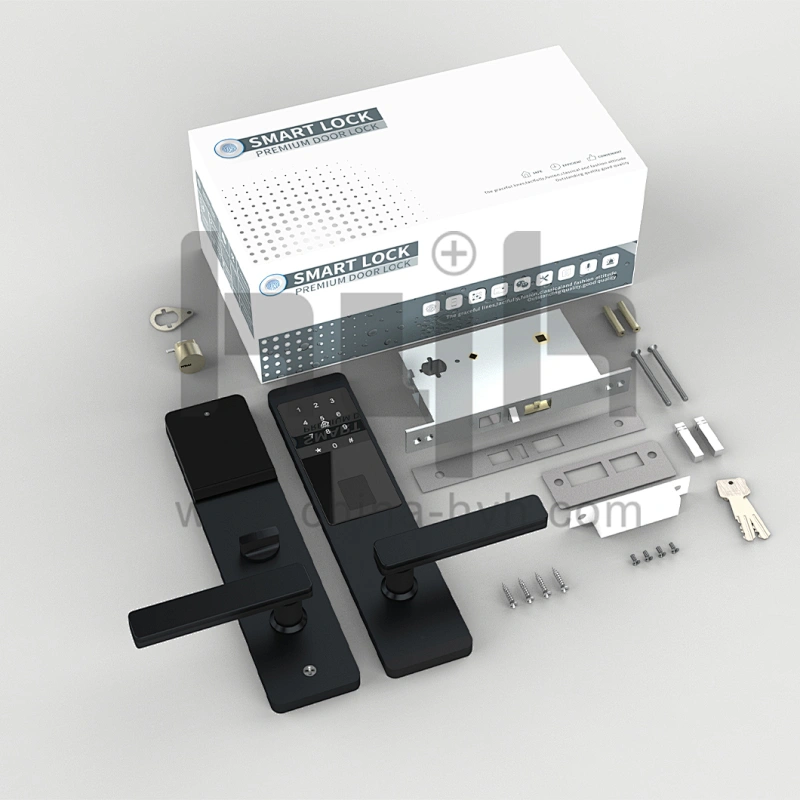 hyh RFID card access apartment door lock