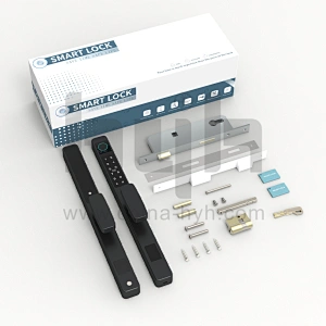 hyh narrow keypad zinc alloy smart door lock