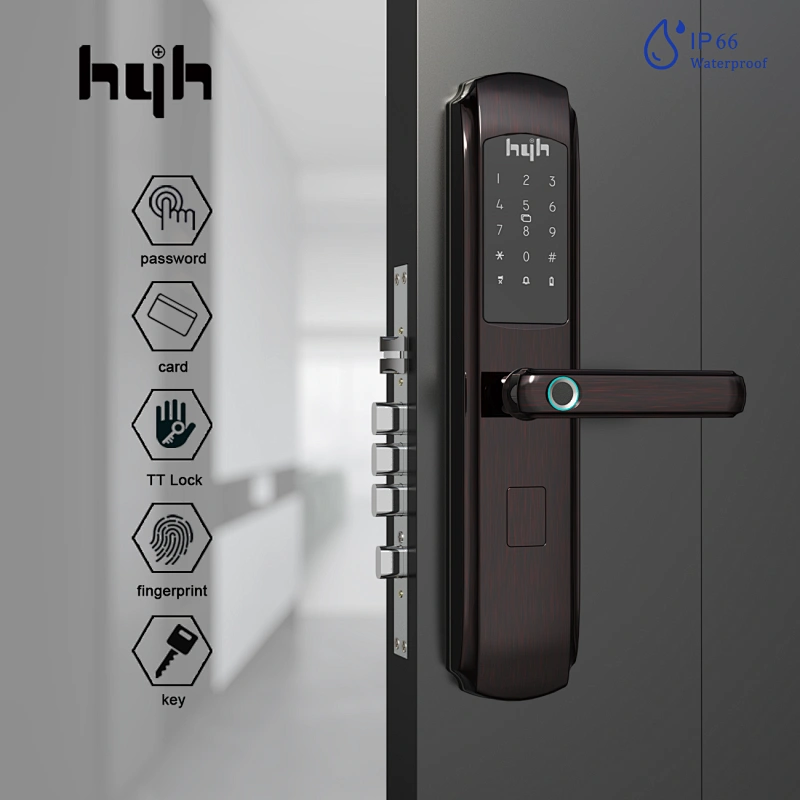 hyh TTLock app control smart door lock