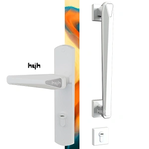 New Italy Style Zamak Double Open Glass Door Sliding Door Pull Handles
