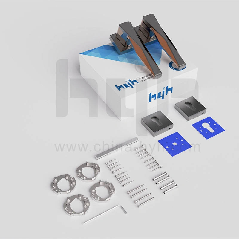 Euro Standard Fashional Solid Brass Door Lock With Brass Computer Keys and Lock Cylinder