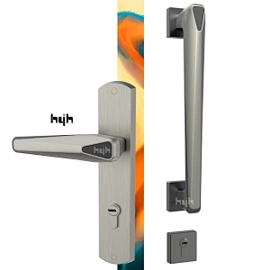 New Italy Style Zamak Double Open Glass Door Sliding Door Pull Handles