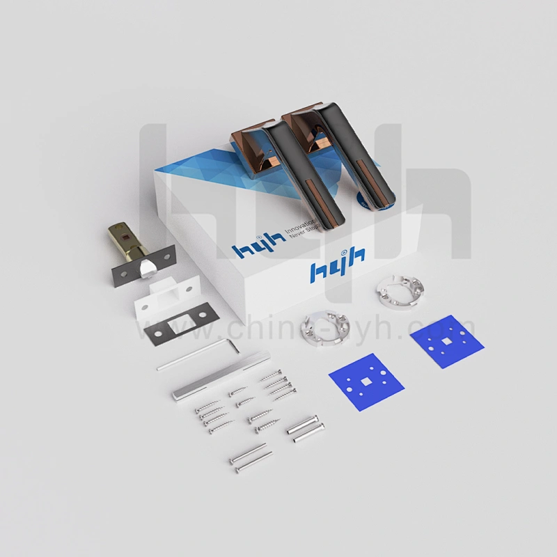 High Quality Royal New Style Fancy Zinc Door Handle Lock