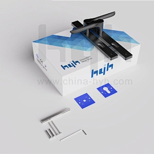 hyh Modern Style Zinc Alloy Entrance Plate Door Handle