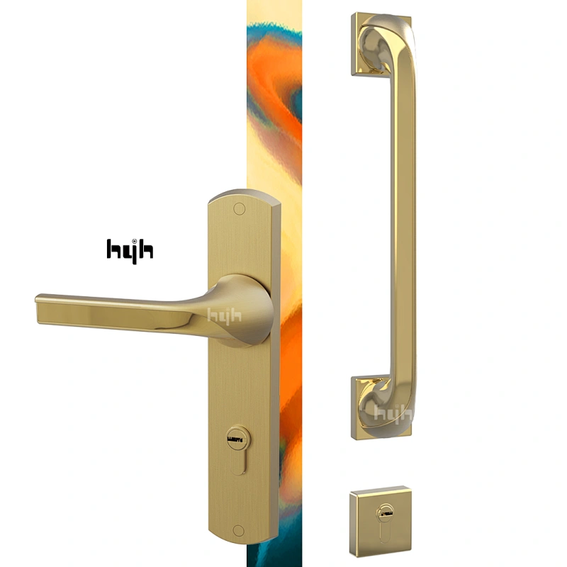 Modern Top Quality Security Zinc Alloy Entrance Antique Pull Handles