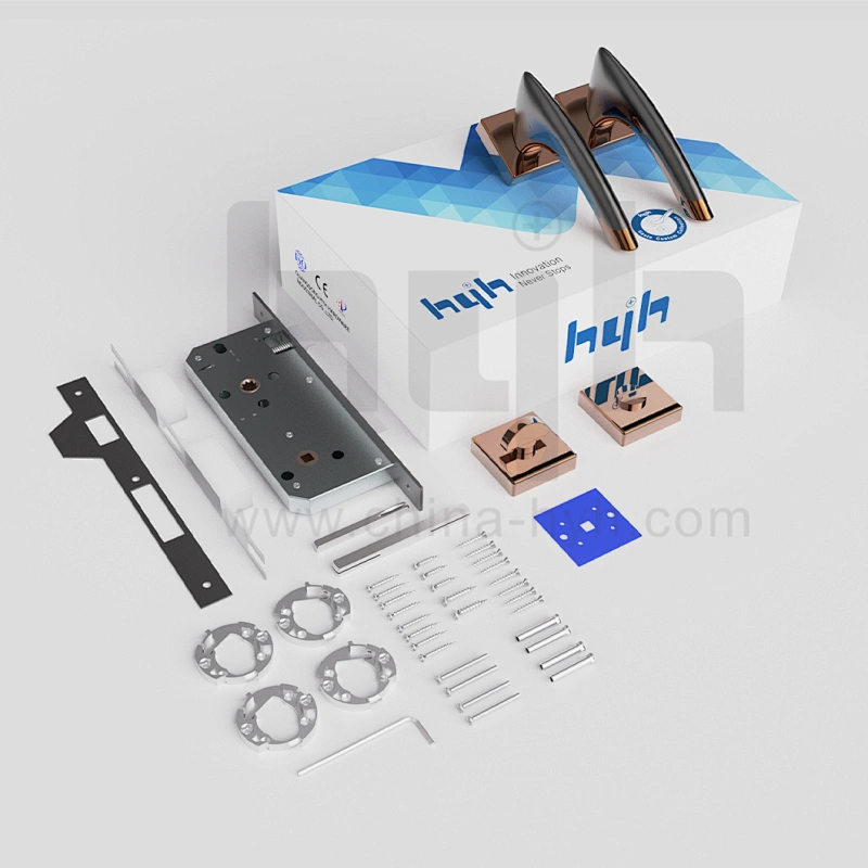hyh New Patent Zinc Alloy Room Door Locks For Aluminium Doors