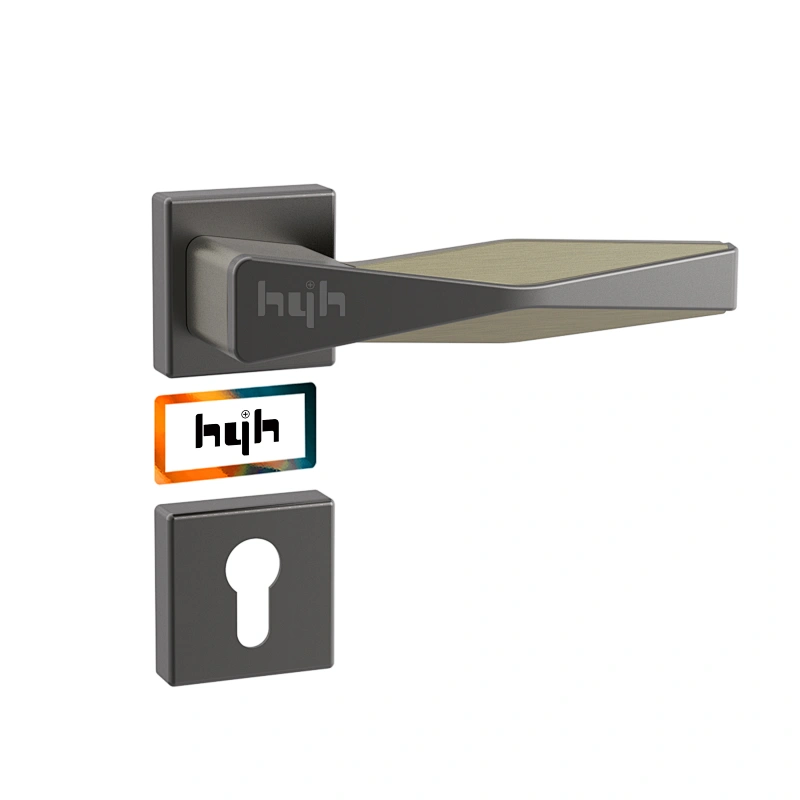 Euro Standard Fashional Solid Brass Door Lock With Brass Computer Keys and Lock Cylinder