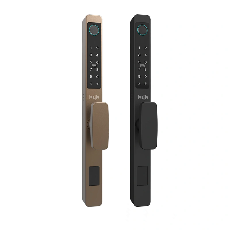 hyh narrow keypad zinc alloy smart door lock