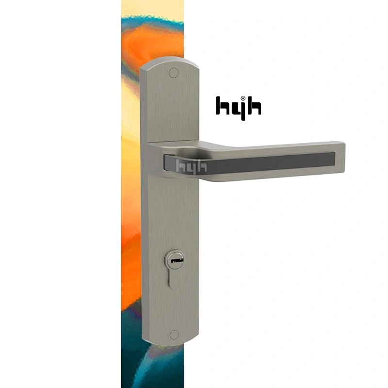 Top Technology European Style Double Side Zinc Alloy Passage Mortise Lock
