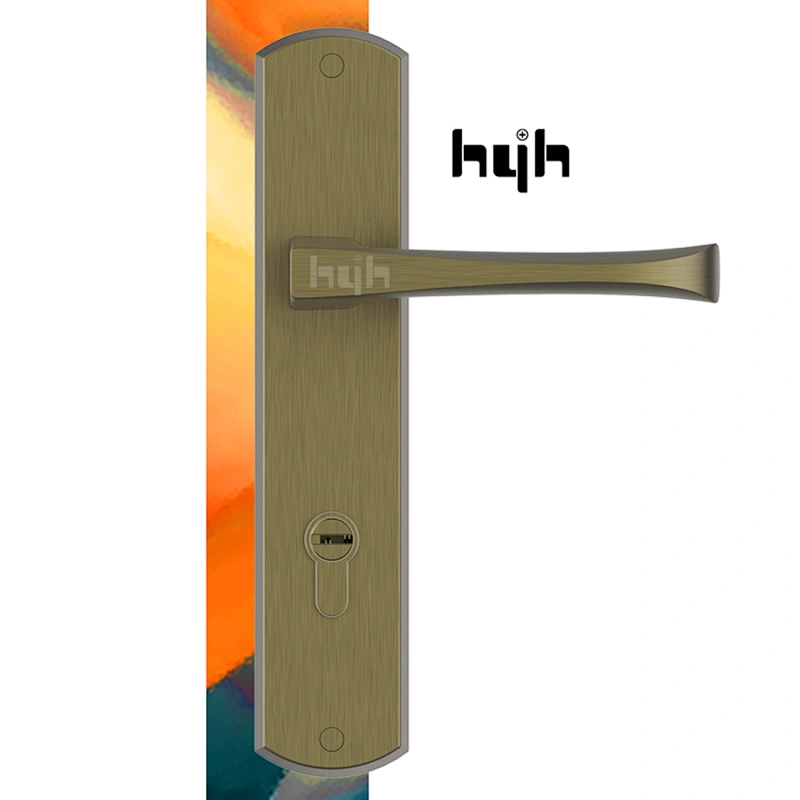 Special Gate Satin Nickel Finish Plate Door Lock