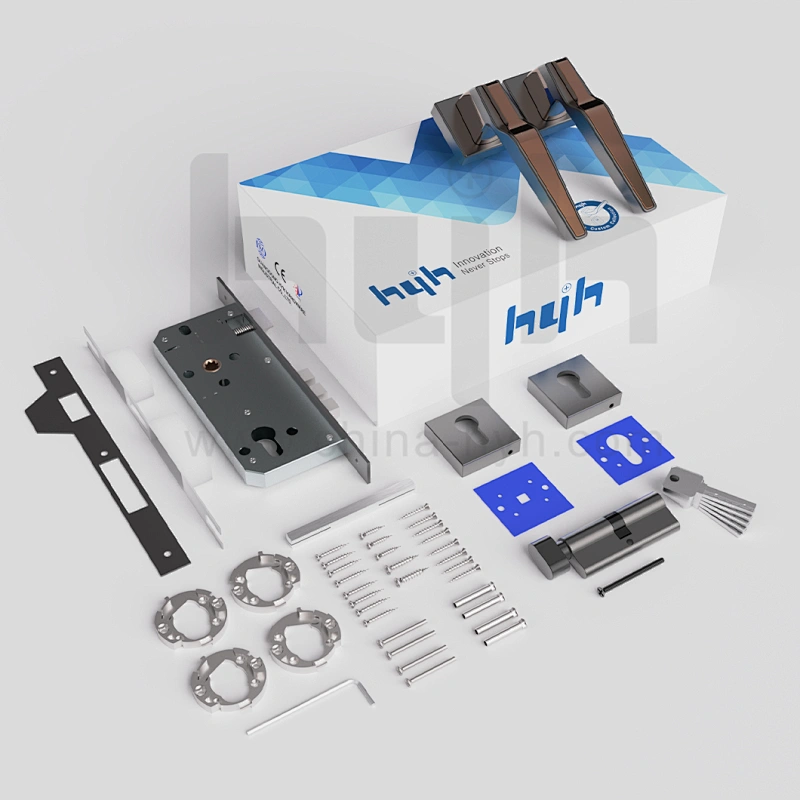Modern Luxury Handle Price Guangdong Hyh Hardware Door Lock Gate Lock
