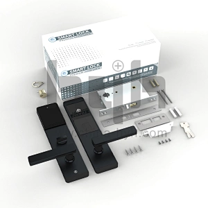 hyh hotel door lock with handle and card access
