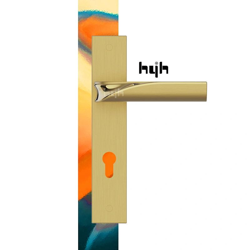 Top Quality Patent Design ModernType  ZInc Alloy Plate Door Handle
