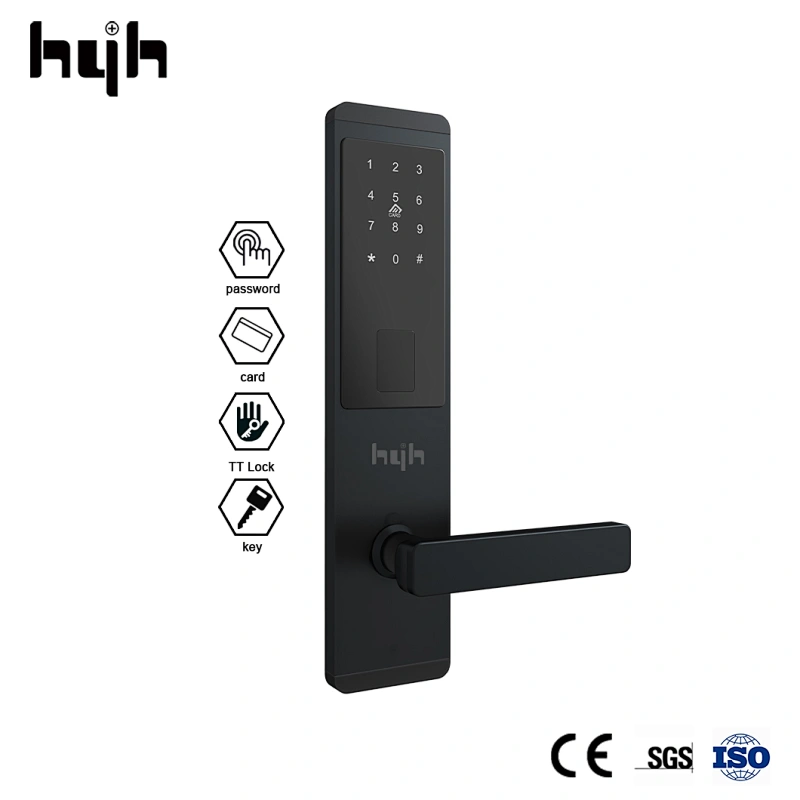 hyh RFID card access apartment door lock