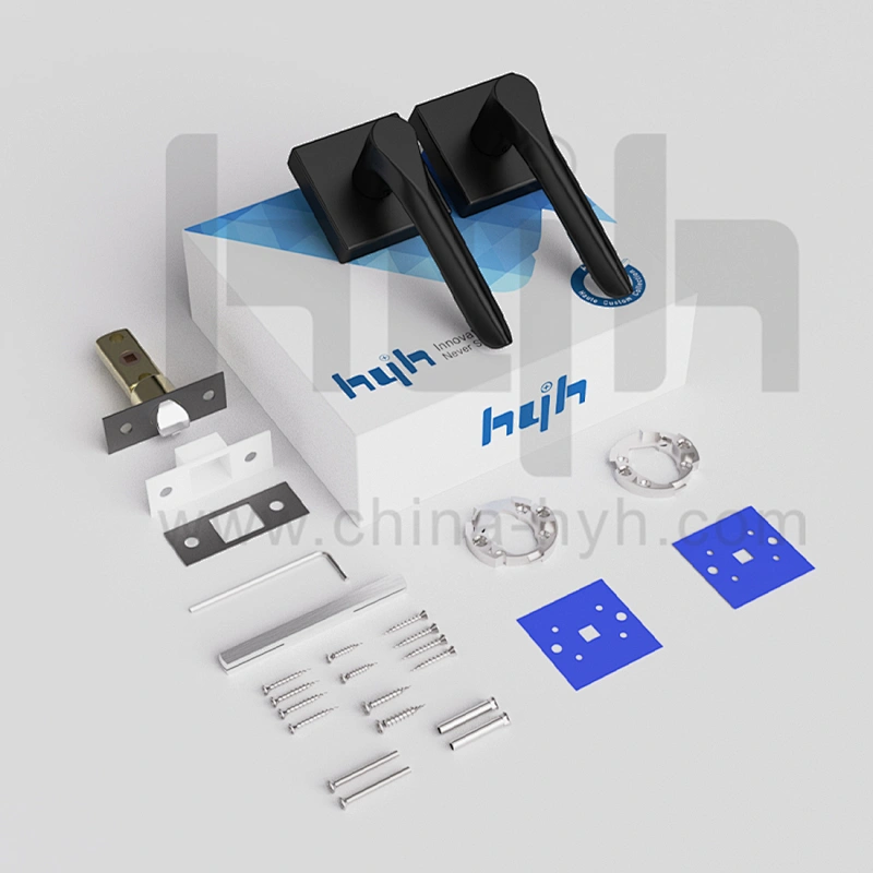 Hot Sale Heavy Duty Zamak Exterior Door Lever With Lock