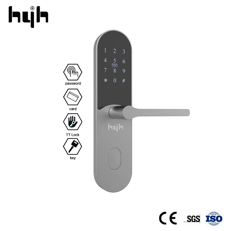 hyh password unlock smart door lock