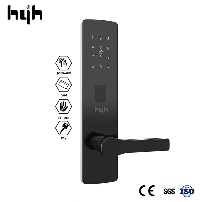 hyh digital apartment door lock with password access