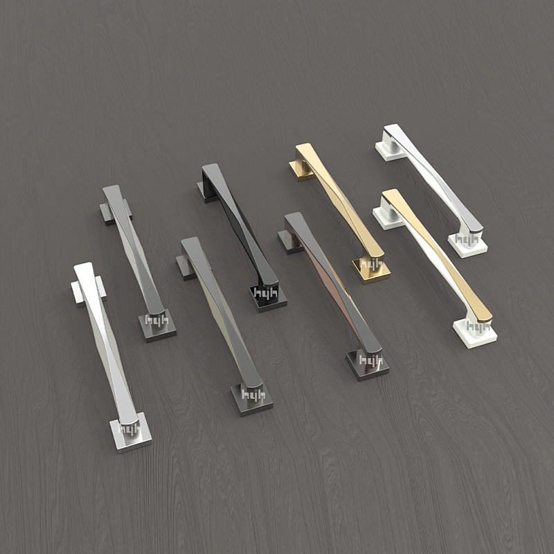 Fancy Design Zinc Commercial Door Pull Handles For Villa Main Door