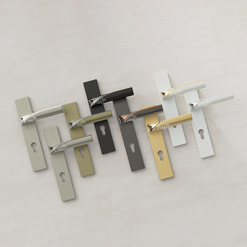 Top Quality Patent Design ModernType  ZInc Alloy Plate Door Handle