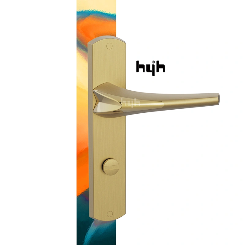 hyh Patent Design European Easy to Install Door Locks With Rosette