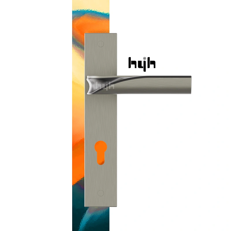 Top Quality Patent Design ModernType  ZInc Alloy Plate Door Handle