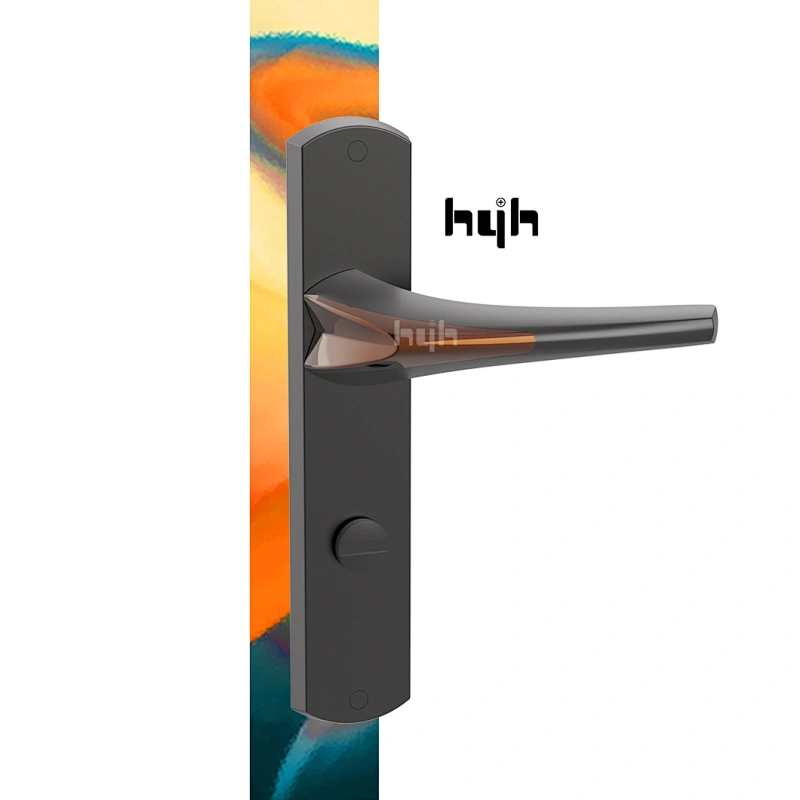 hyh Patent Design European Easy to Install Door Locks With Rosette